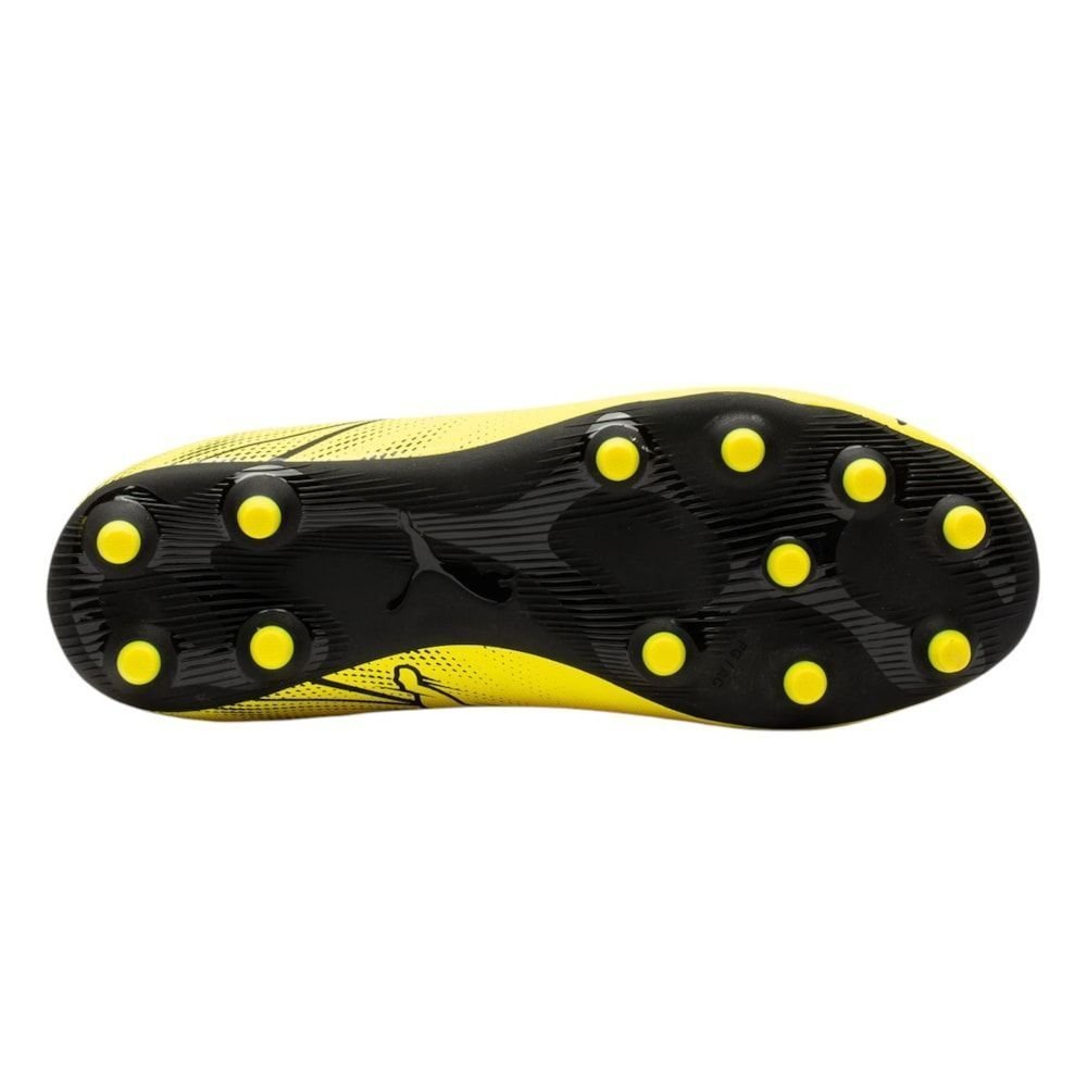 Chuteira Campo Puma Attacanto FG/AG BDP Amarelo/Preto 6