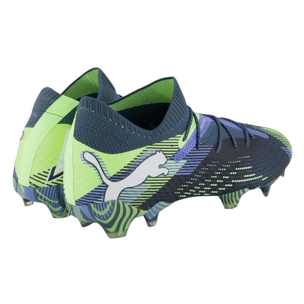 Chuteira Campo Puma Future 7 Ultimate FG/AG Verde/Azul 3