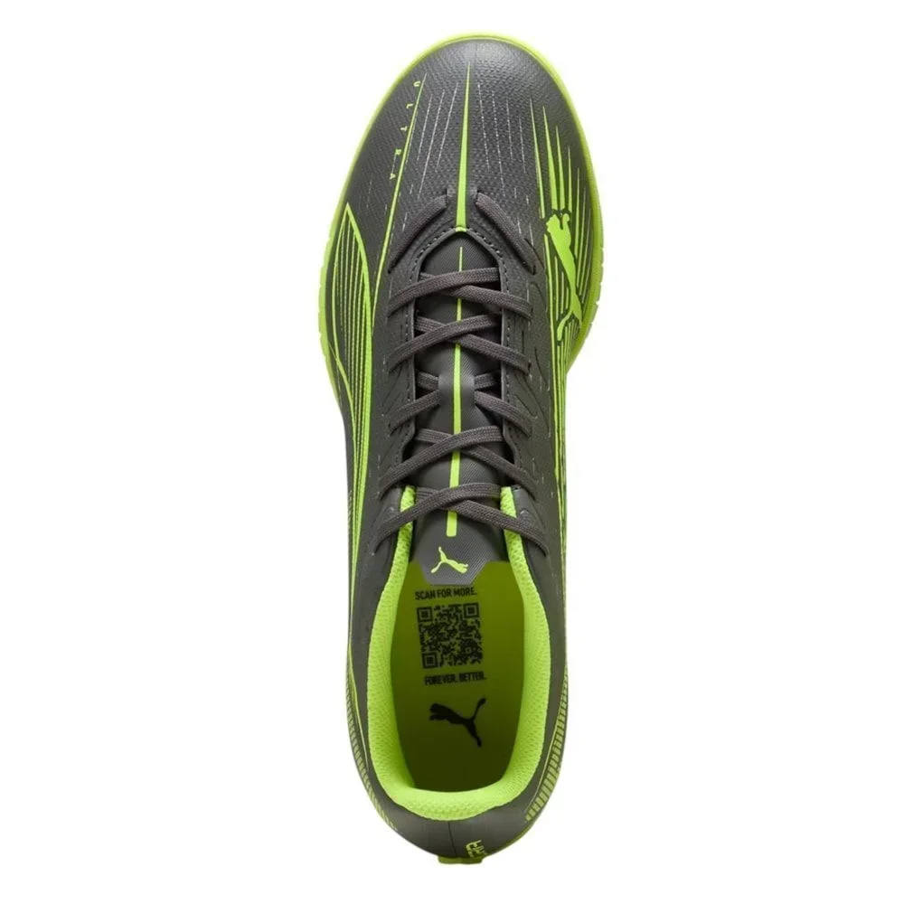 Chuteira Society Puma Ultra 5 Play TT Cinza/Amarelo 5