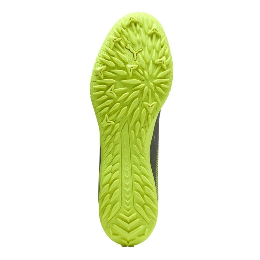 Chuteira Society Puma Ultra 5 Play TT Cinza/Amarelo 6