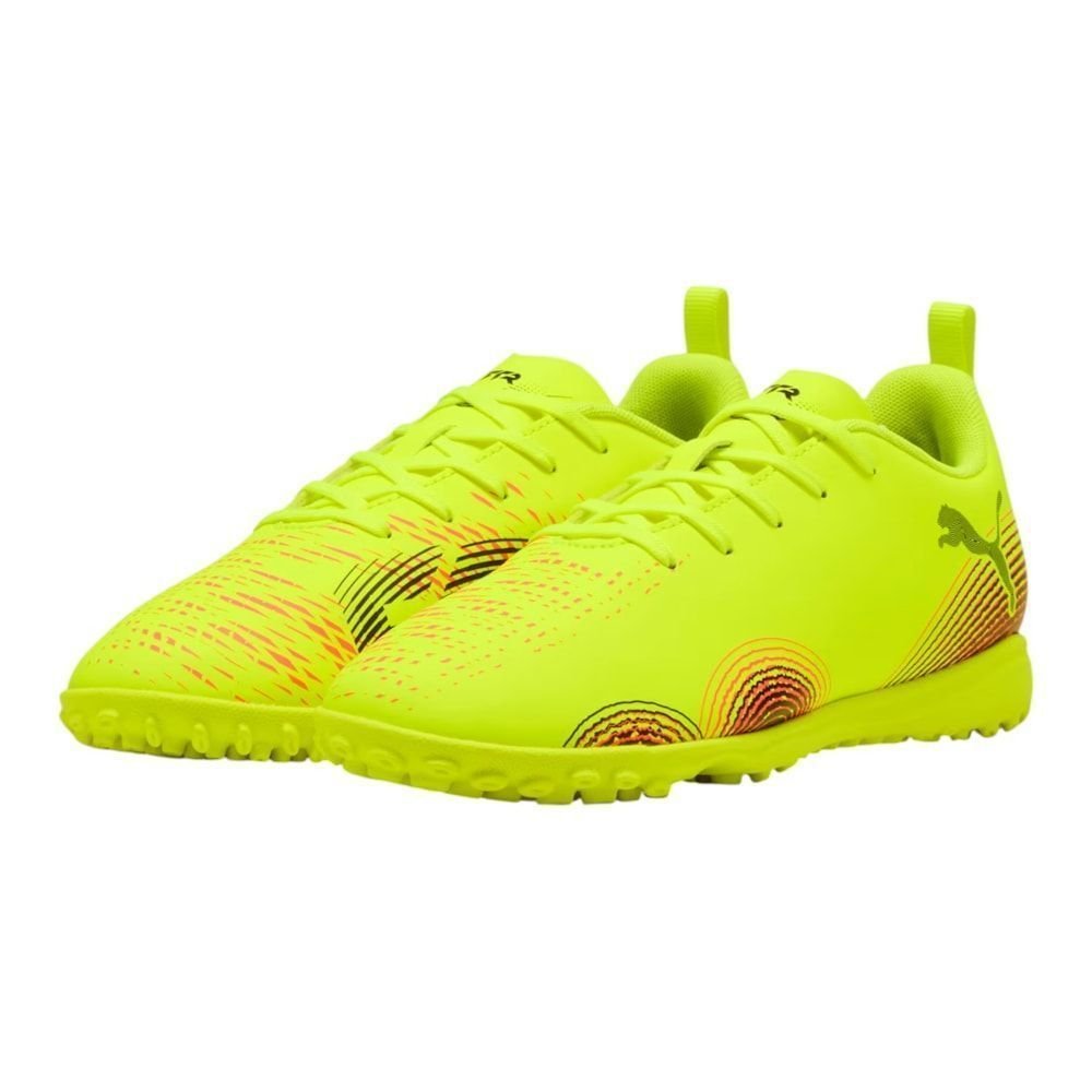 Chuteira Society Puma Future 8 Play Infantil Verde 2