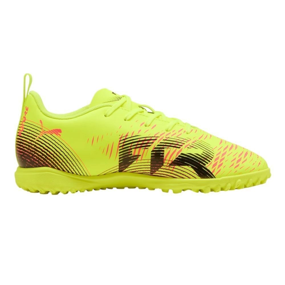 Chuteira Society Puma Future 8 Play Infantil Verde 3