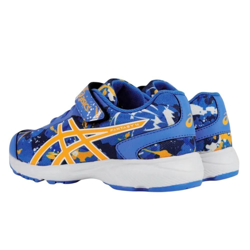 Tênis Asics Fantasy 4 Infantil Azul 3