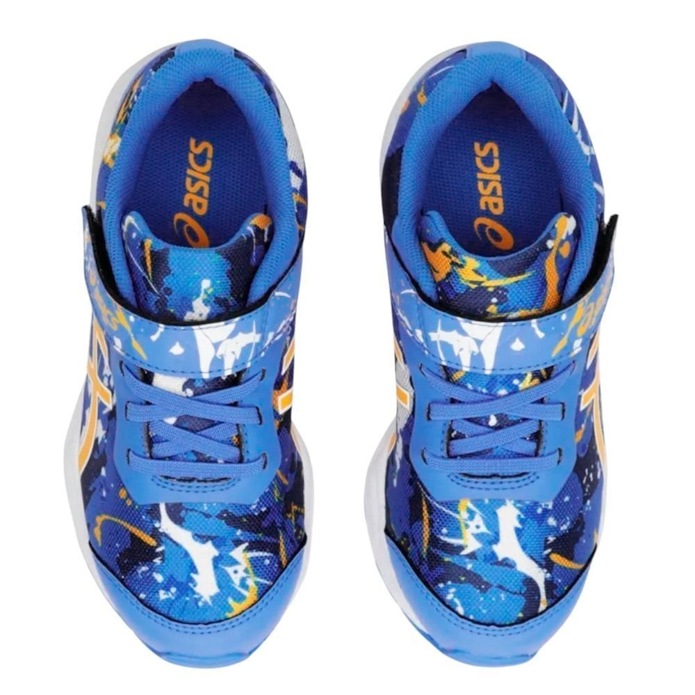 Tênis Asics Fantasy 4 Infantil Azul 4