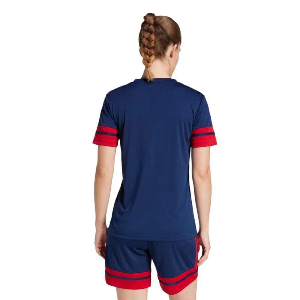 Camiseta Adidas Squadra 25 Feminina Azul 2