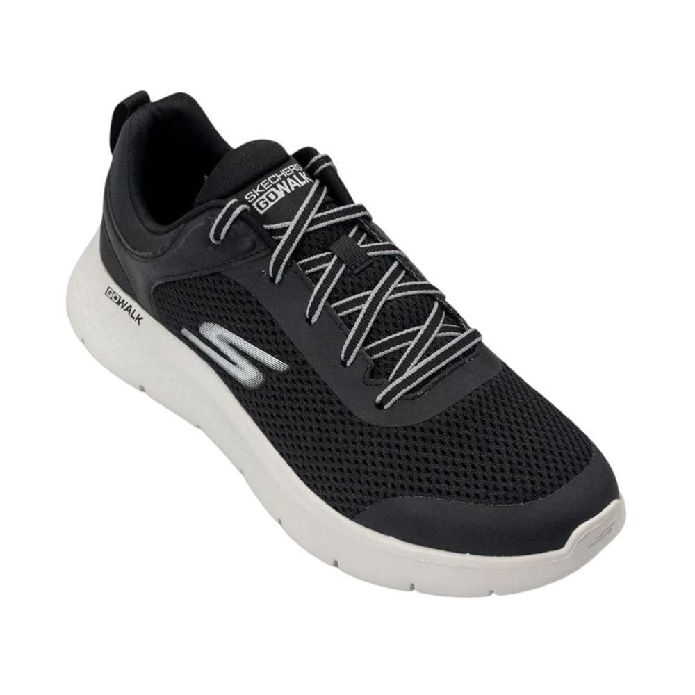 Tênis Skechers Go Walk Flex Masculino Preto 2
