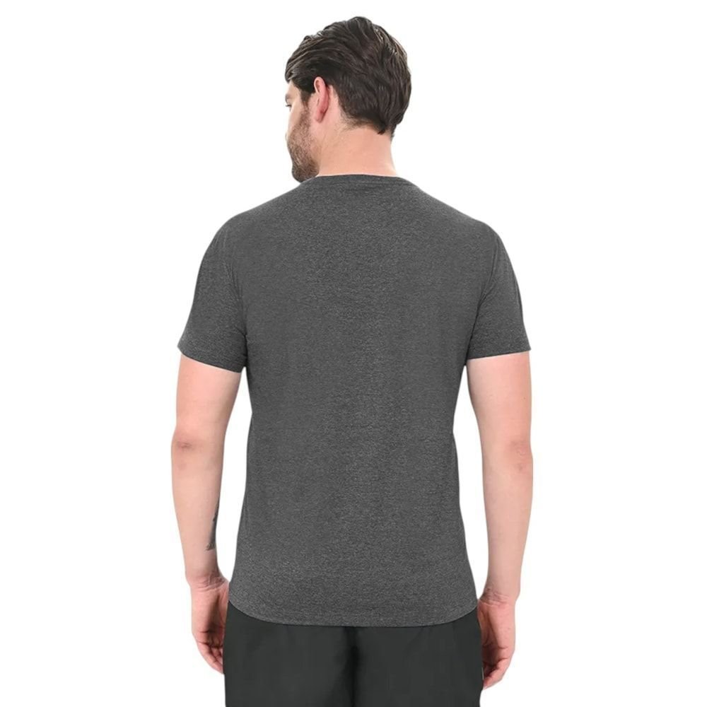 Camiseta Mizuno LifeStyle Masculina Cinza 2