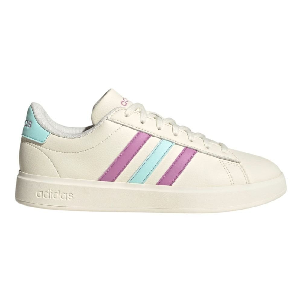 Tênis Adidas Grand Court 2.0 Feminino Bege 1