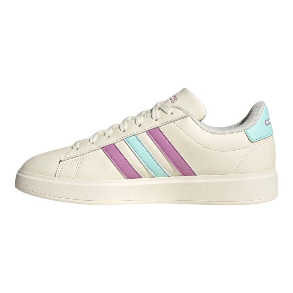 Tênis Adidas Grand Court 2.0 Feminino Bege 2