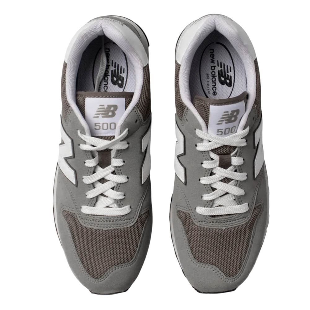 Tênis New Balance 500V2 Masculino Marrom/Cinza 4