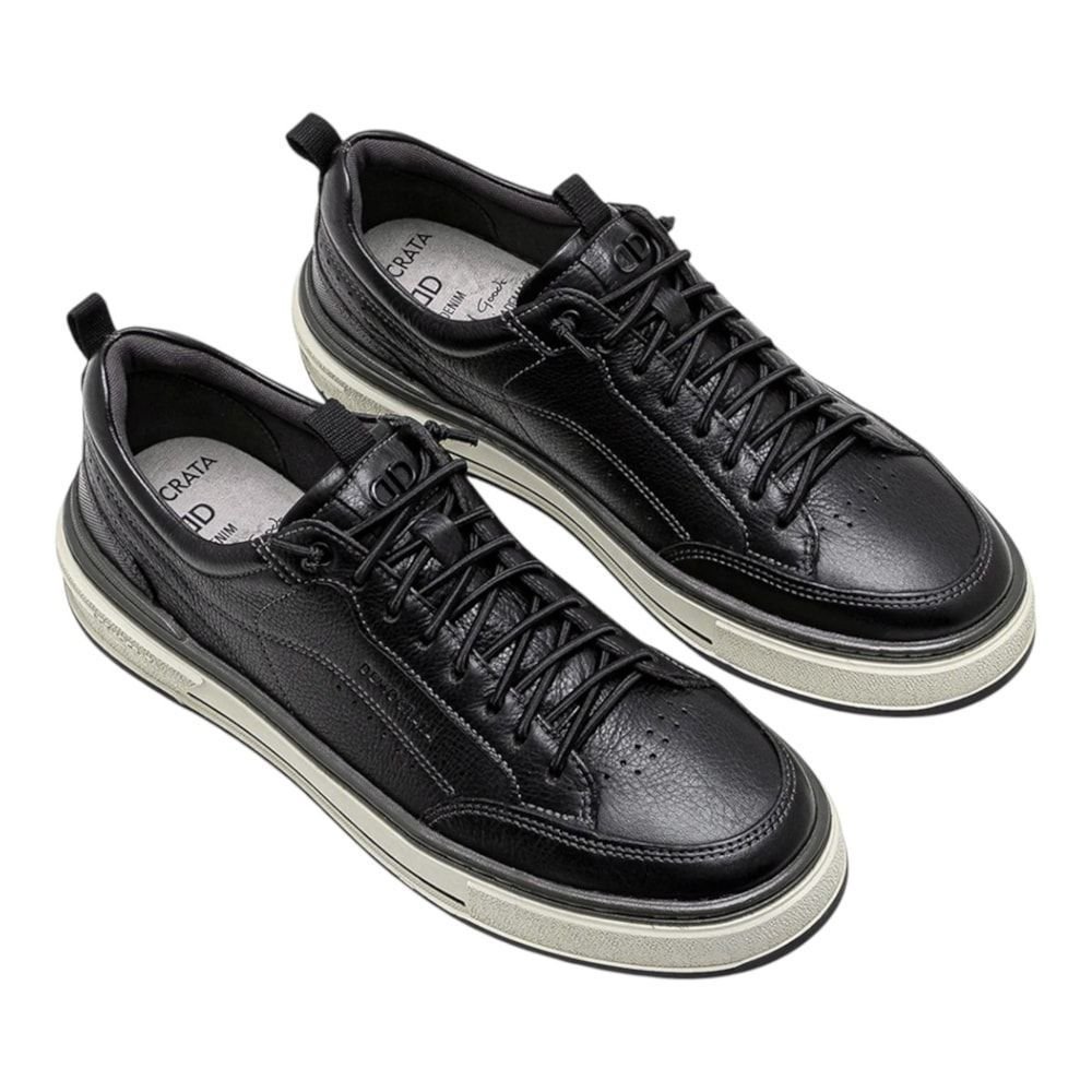 Sapatênis Democrata Denim Foster Masculino Preto 2