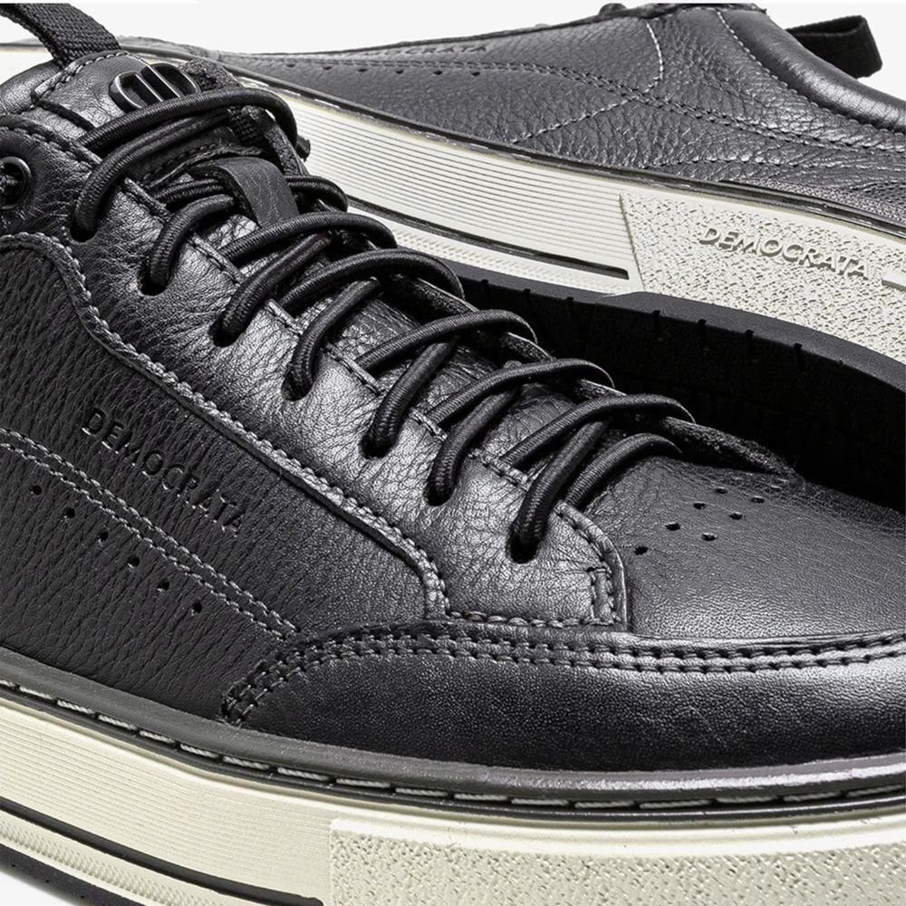 Sapatênis Democrata Denim Foster Masculino Preto 4