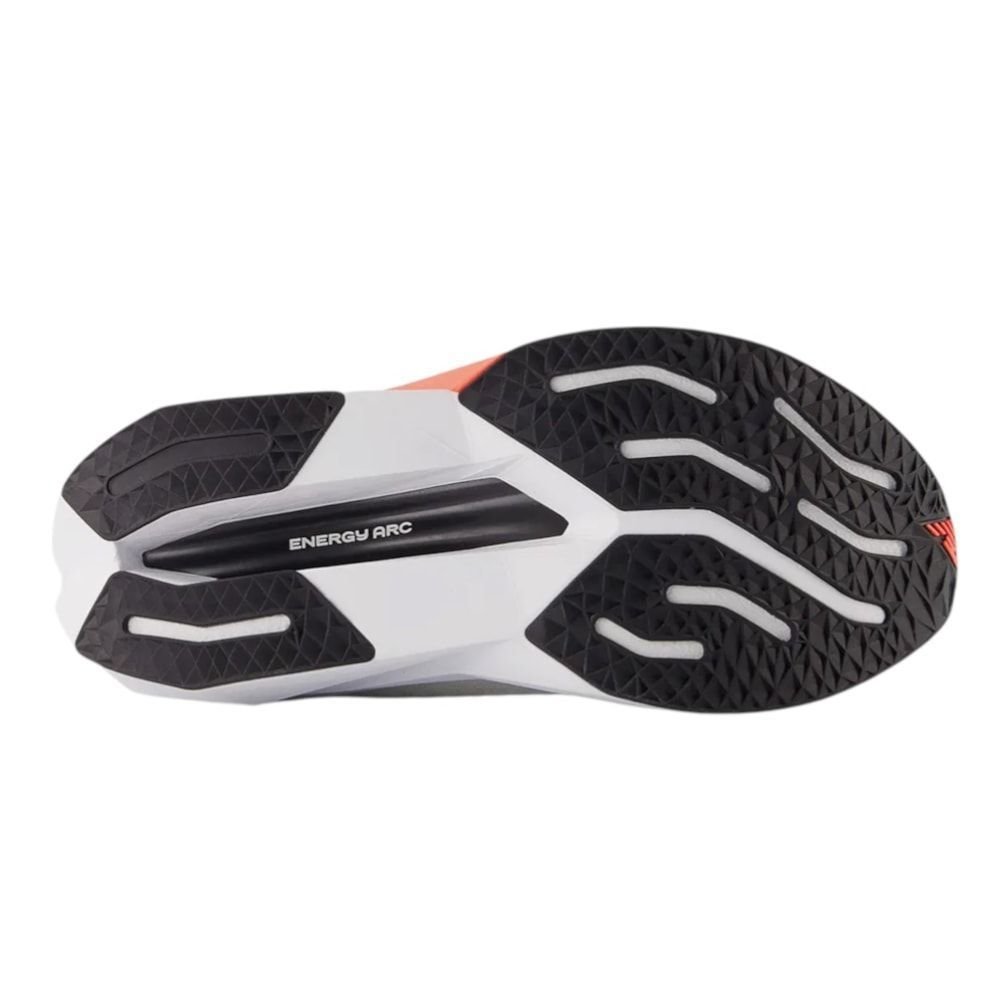 Tênis New Balance Fuelcell Supercomp Trainer V3 Feminino Branco/Laranja/Preto 6