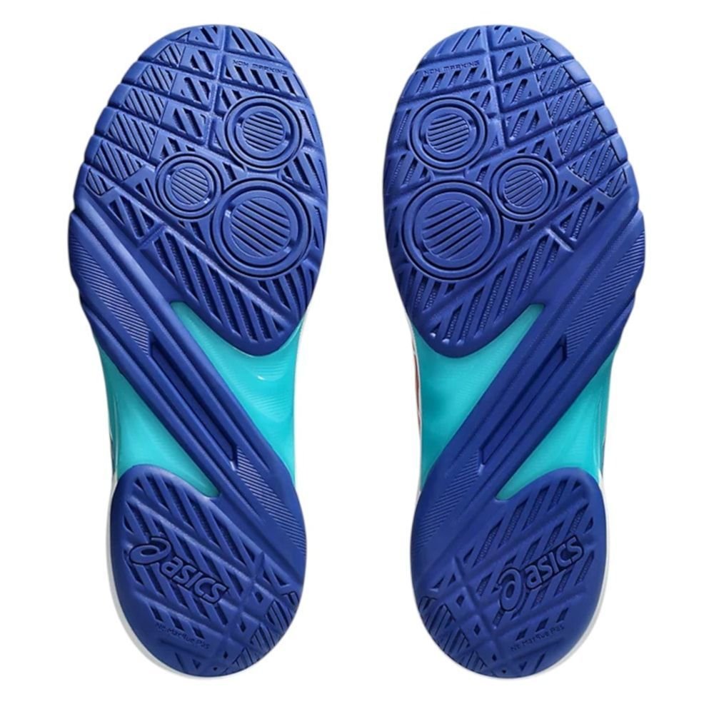 Tênis Asics Powerbreak FF Masculino Branco/Azul 6