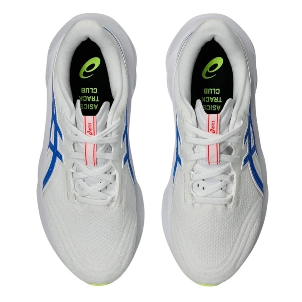Tênis ASICS Novablast 5 ATC Feminino Branco/Azul 5
