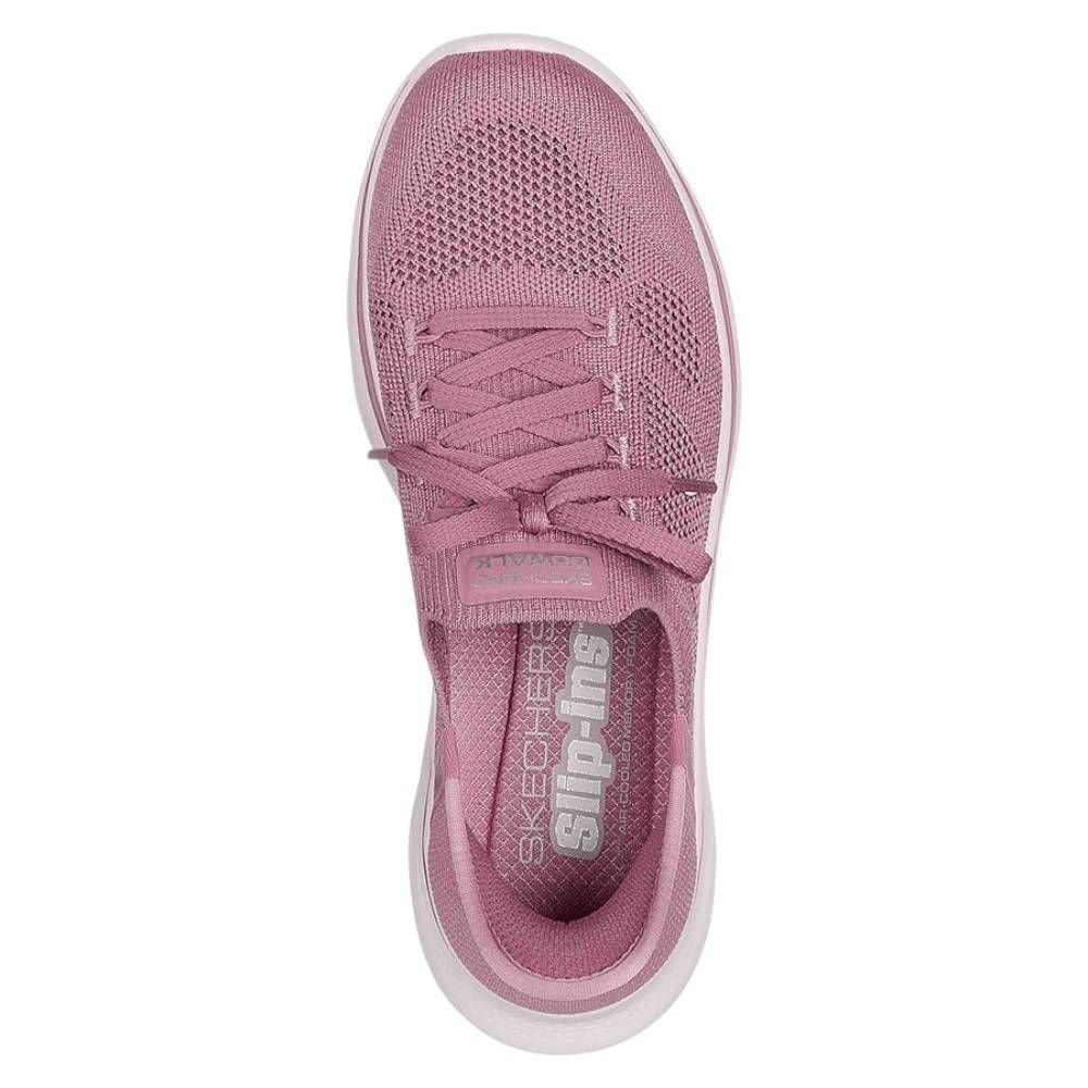 Tênis Skechers Go Walk 7 Via Feminino Rosa 4