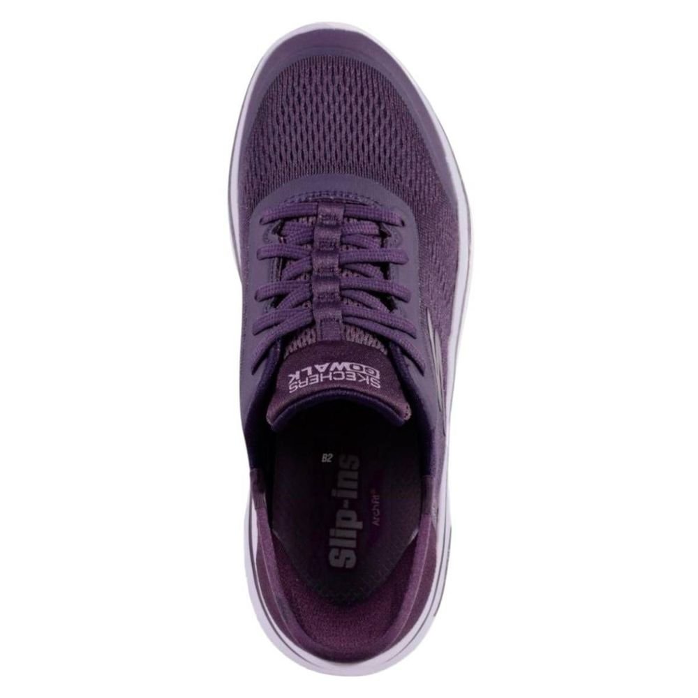 Tênis Skechers Go Walk Arch Fit 2.0 Valenc Feminino Roxo 5