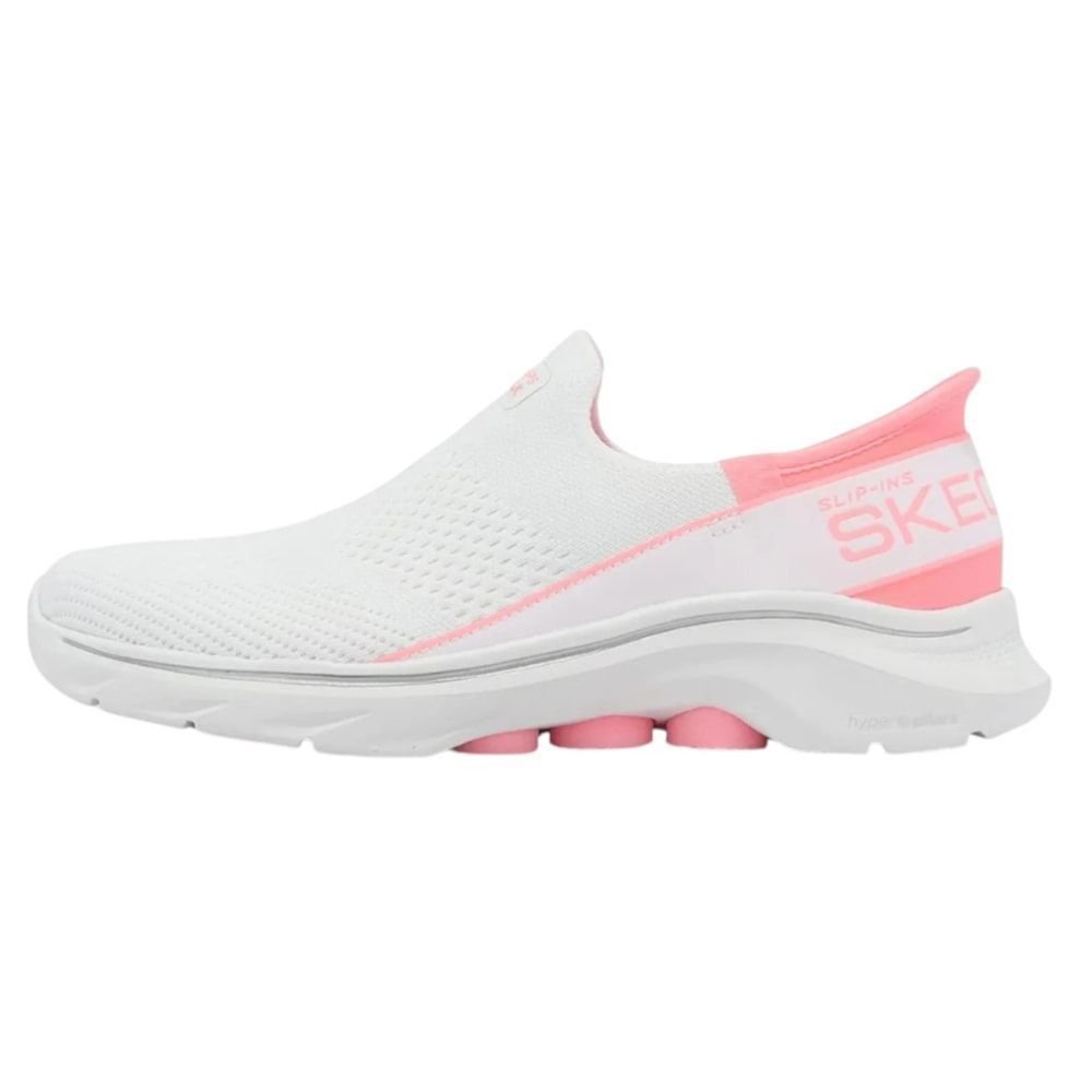 Tênis Skechers Go Walk 7 Mia Feminino Branco 2