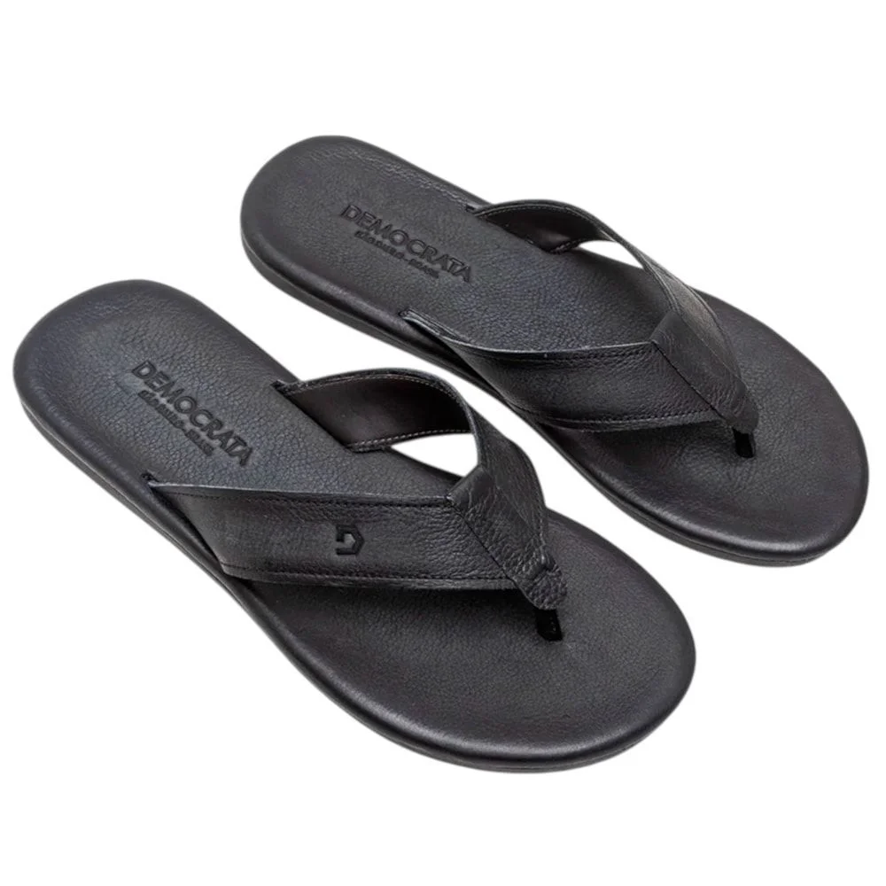 Chinelo Democrata Easy Zion Masculino Preto 2