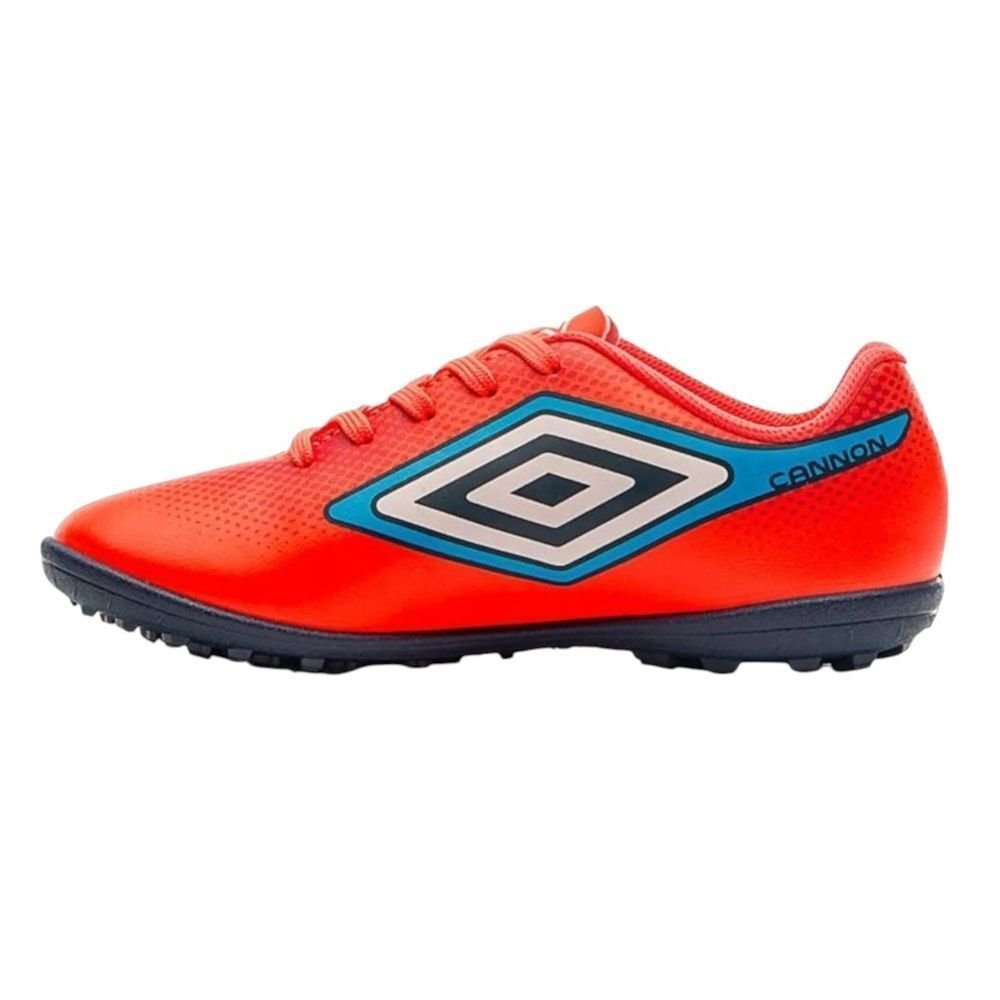 Chuteira Society Umbro Cannon Infantil Laranja 2