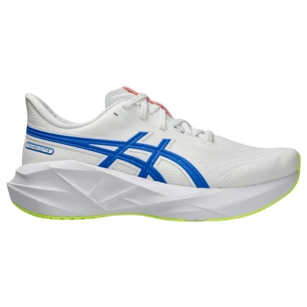 Tênis Asics Novablast 5 ATC Masculino Branco/Azul 1