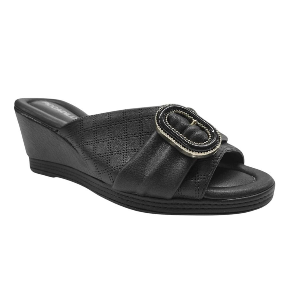Tamanco Piccadilly Alice Anabela Feminino Preto 3
