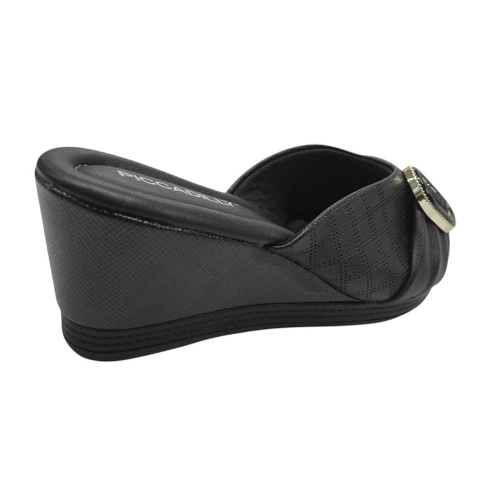 Tamanco Piccadilly Alice Anabela Feminino Preto 4