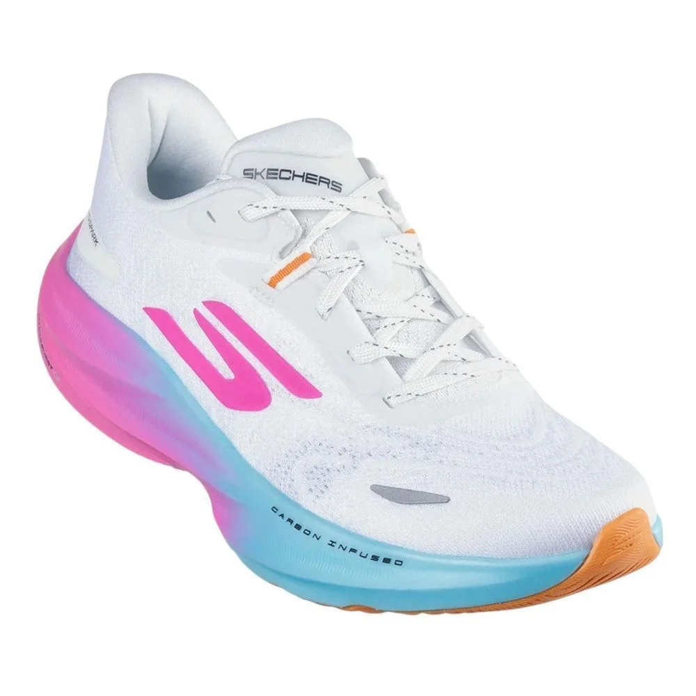 Tênis Skechers SKX Aero Spark Feminino Branco/Rosa/Azul 3