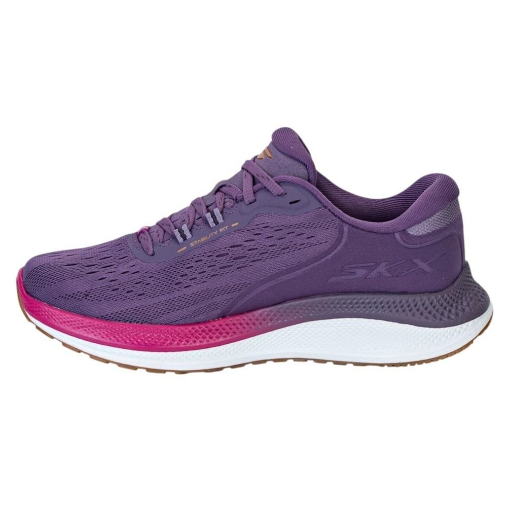 Tênis Skechers Go Run Persistence 2 Feminino Roxo/Rosa 2