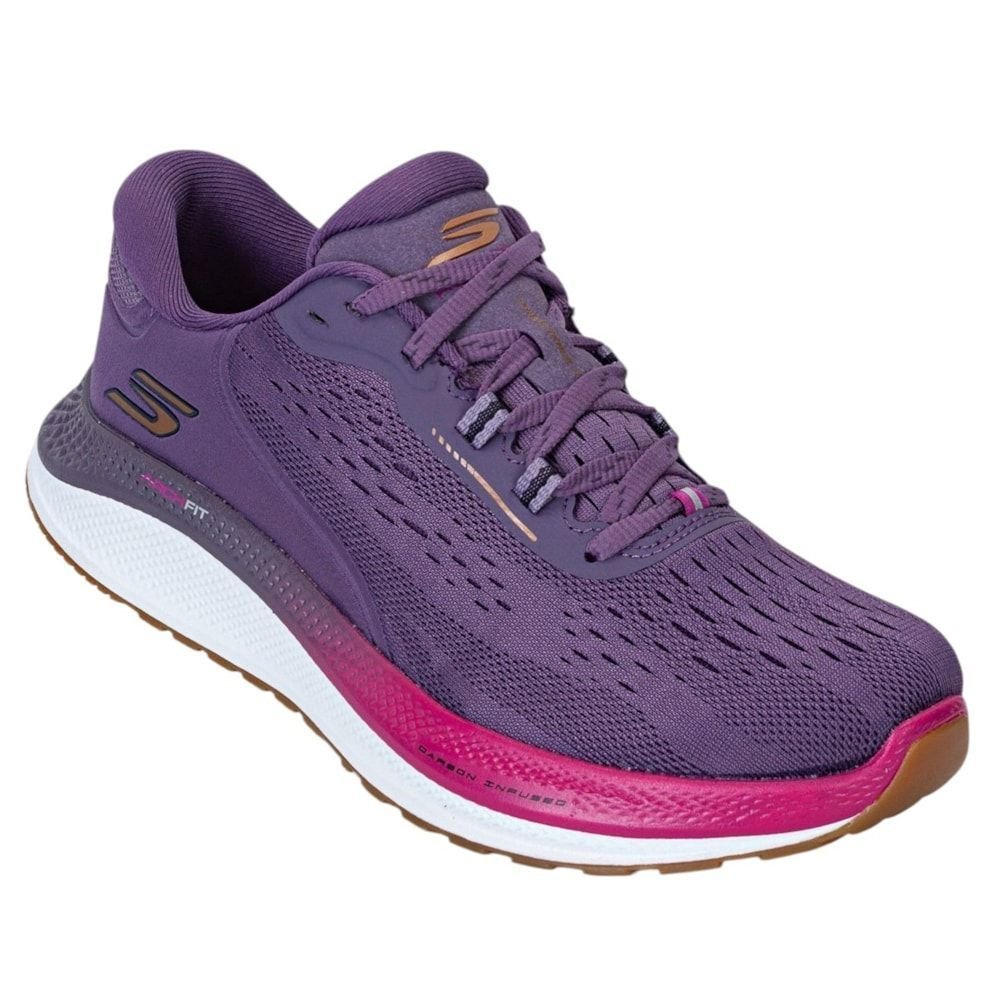 Tênis Skechers Go Run Persistence 2 Feminino Roxo/Rosa 3