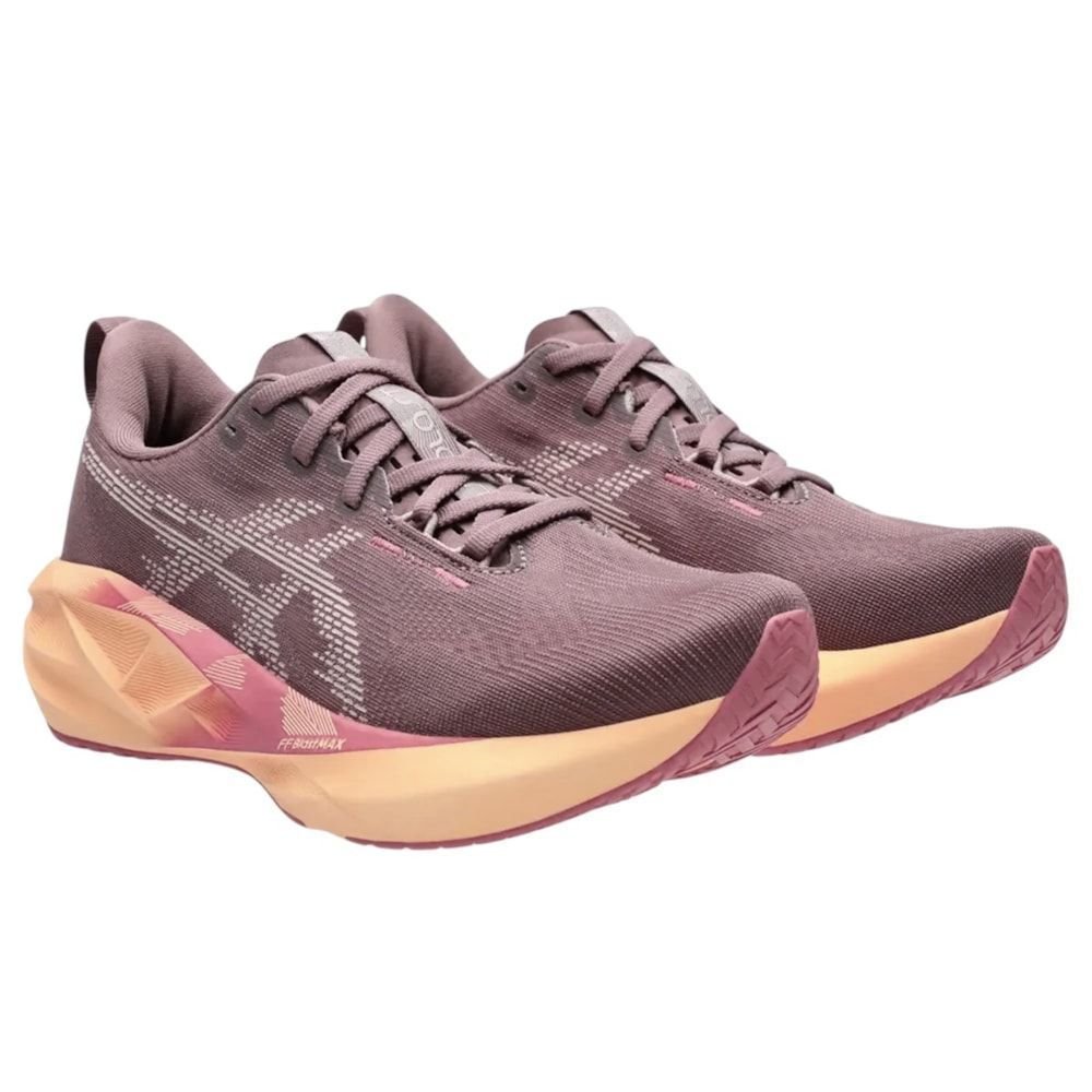 Tênis Asics Novablast 5 Feminino Roxo/Laranja 3