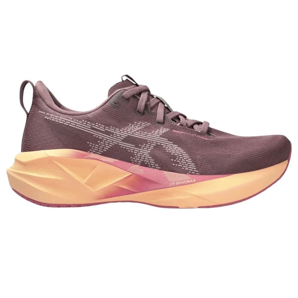 Tênis Asics Novablast 5 Feminino Roxo/Laranja 1