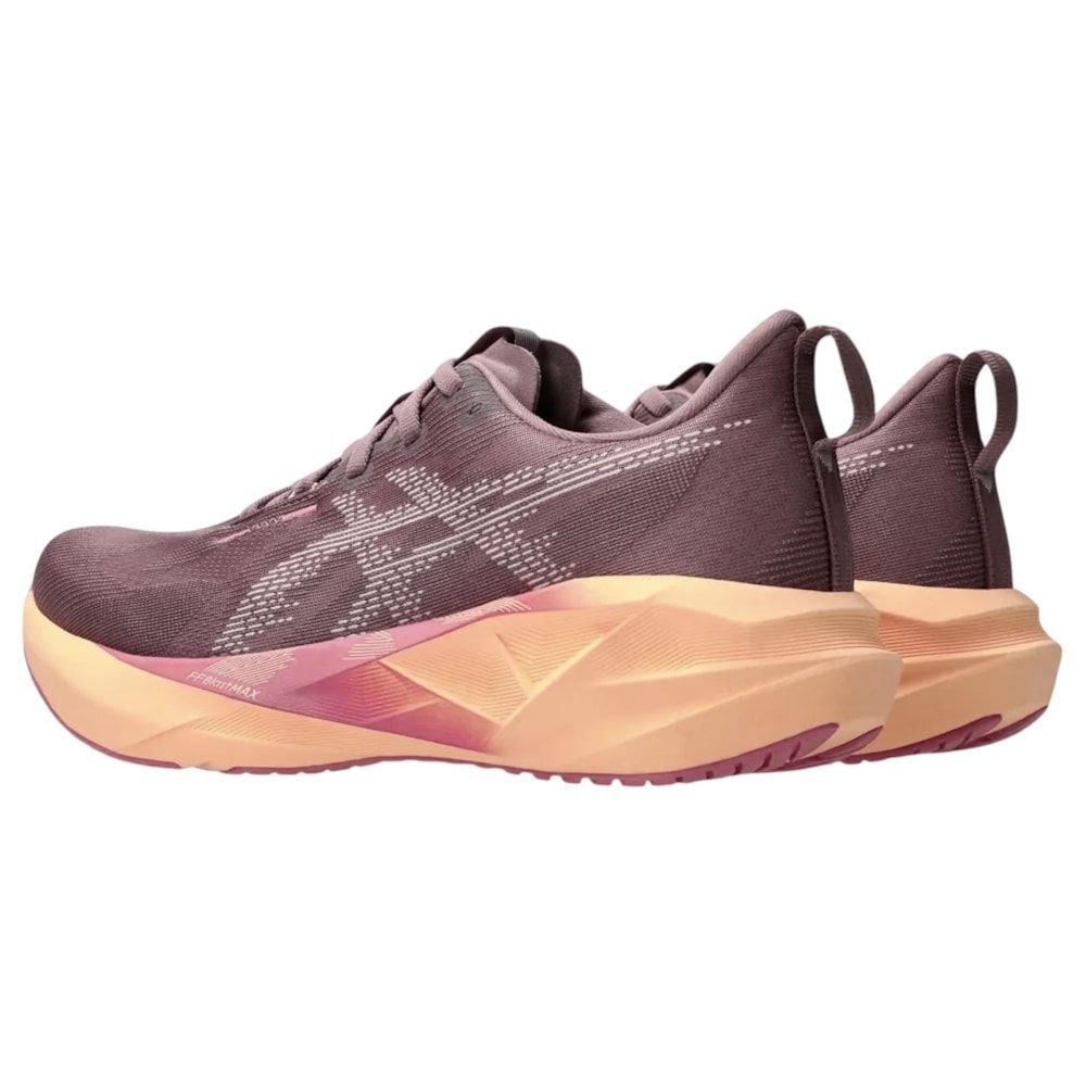 Tênis Asics Novablast 5 Feminino Roxo/Laranja 4
