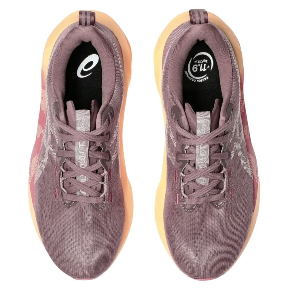 Tênis Asics Novablast 5 Feminino Roxo/Laranja 5