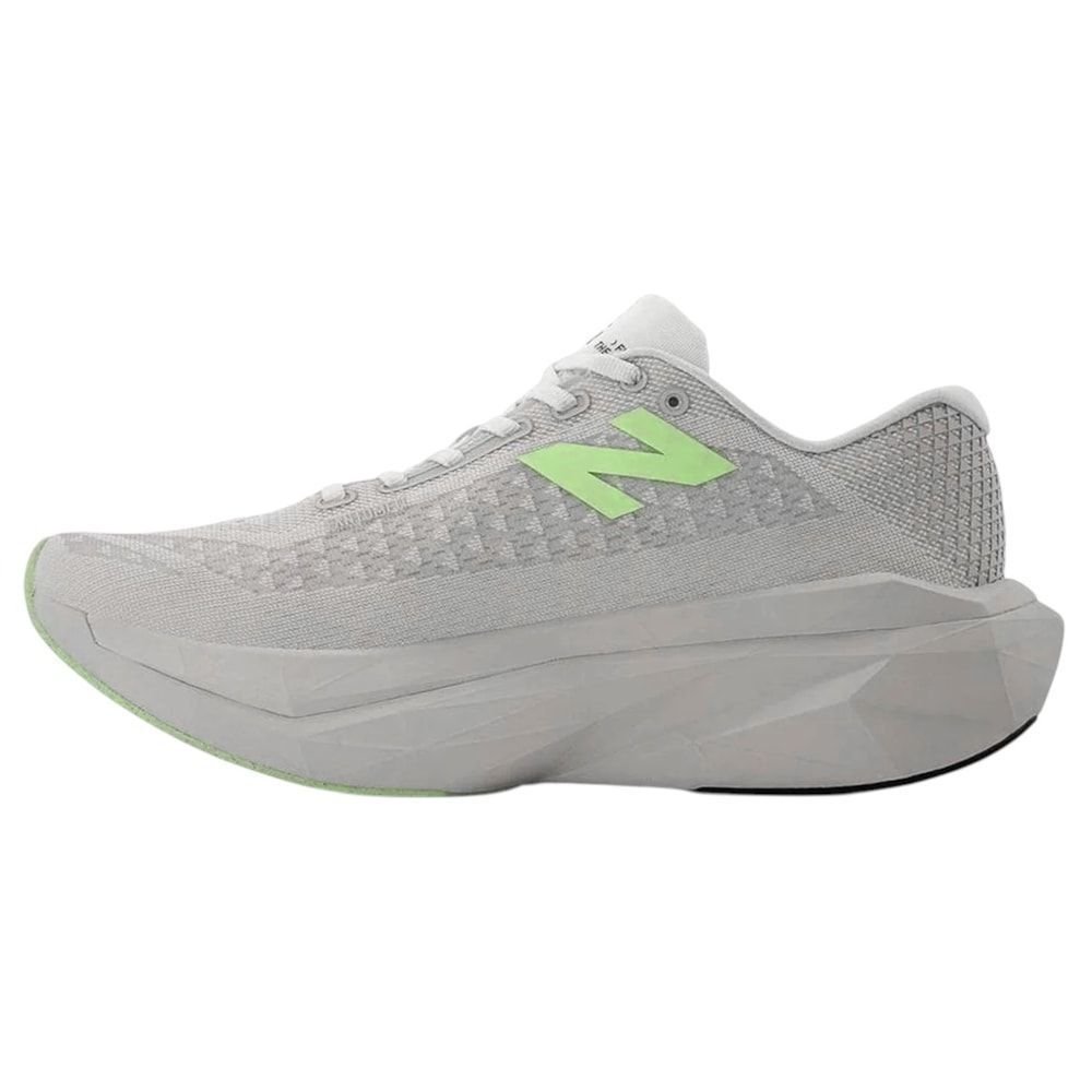 Tênis New Balance Fuelcell Supercomp Trainer V3 Masculino Cinza/Verde 2