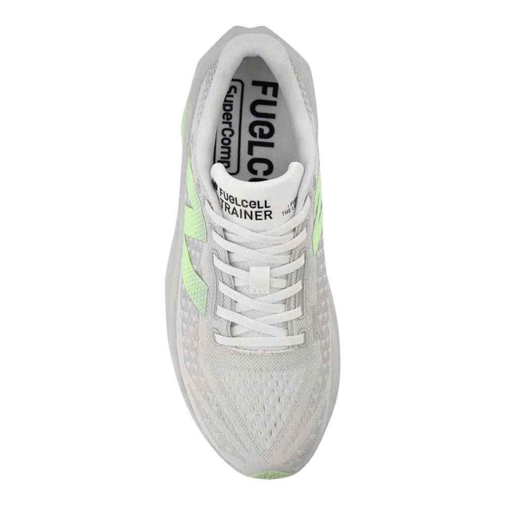 Tênis New Balance Fuelcell Supercomp Trainer V3 Masculino Cinza/Verde 4