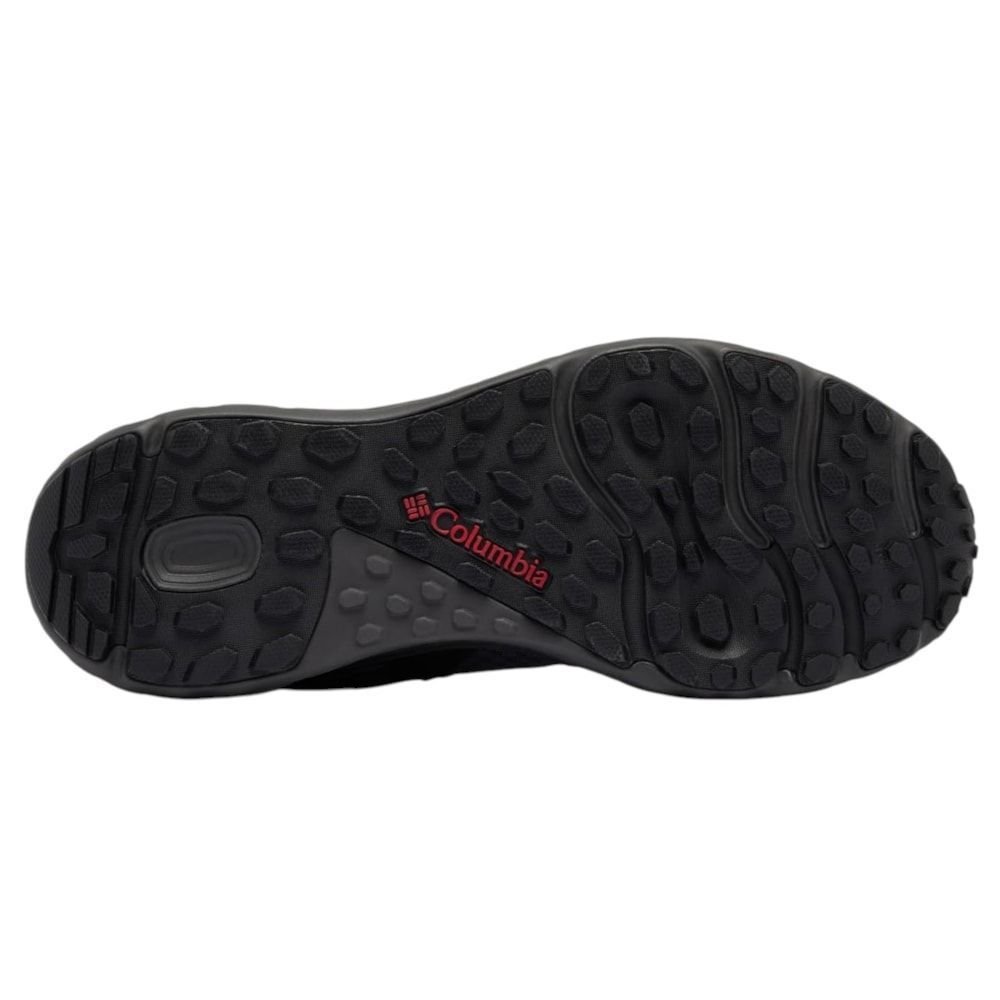 Bota Columbia Konos TRS OutDry Masculina Preto/Vermelho 5