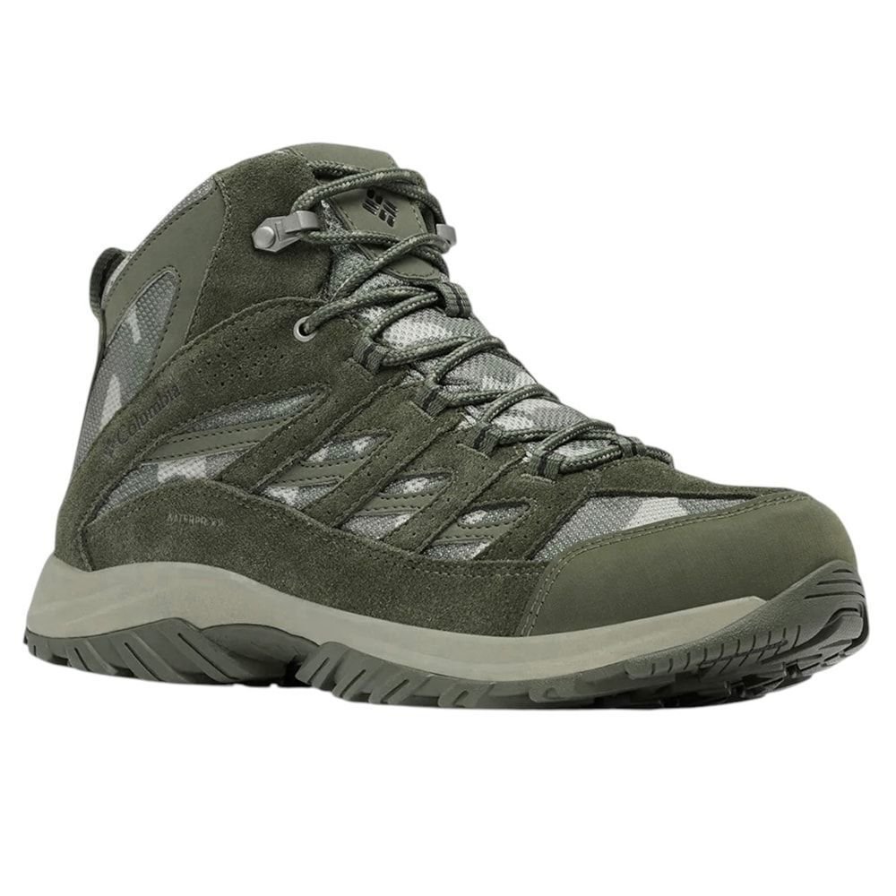 Bota Columbia Crestwood Mid Waterproof Masculina Verde/Cinza 3