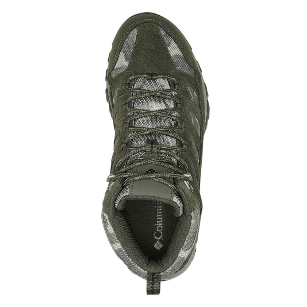 Bota Columbia Crestwood Mid Waterproof Masculina Verde/Cinza 4