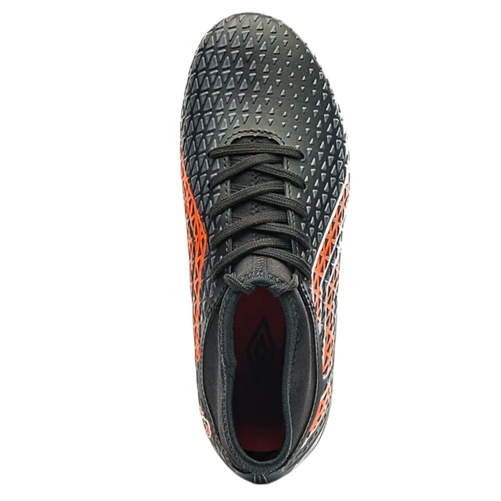 Chuteira Campo Umbro Mutant Infantil Preto/Laranja 5