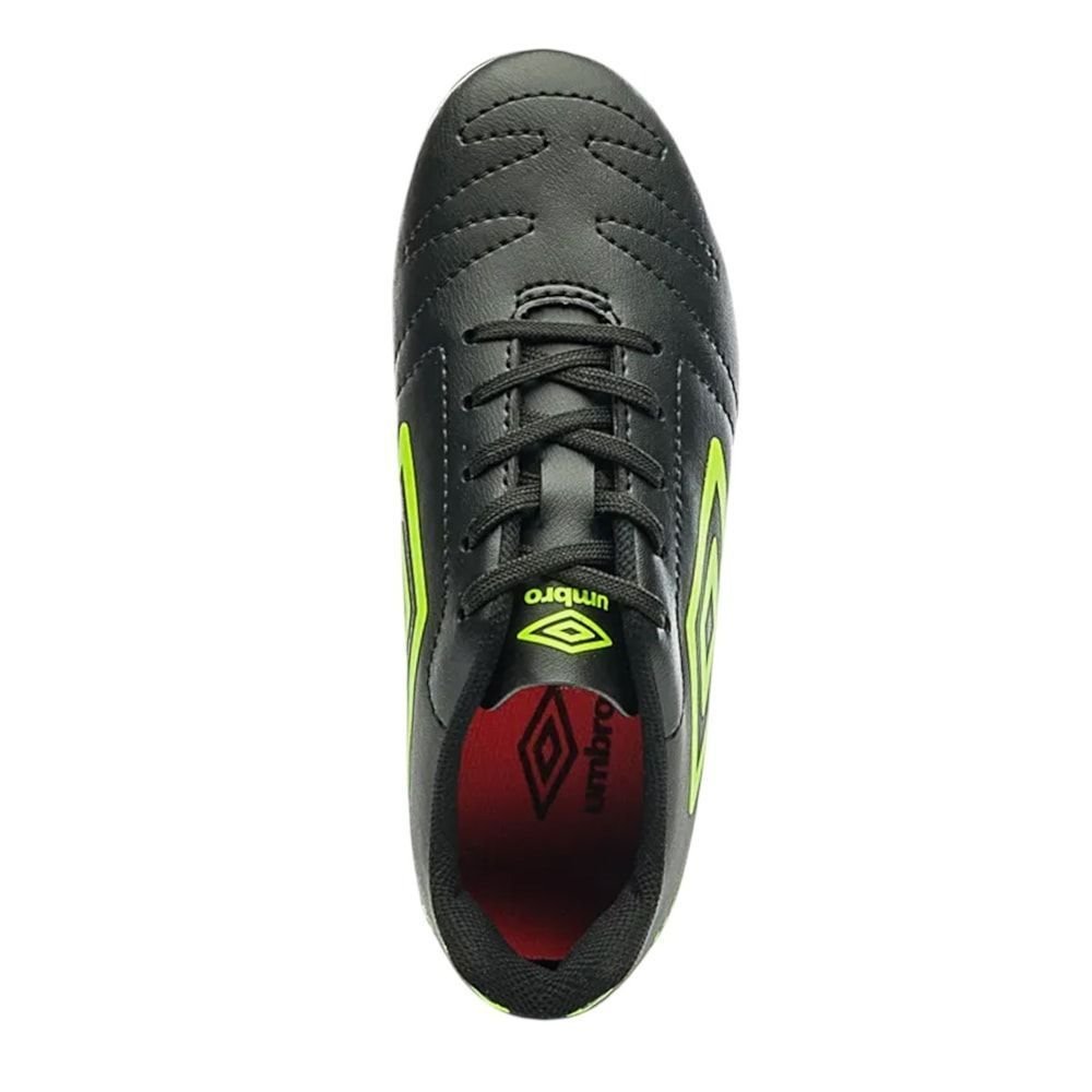 Chuteira Campo Umbro Class 2.2 Infantil Preto/Verde 5