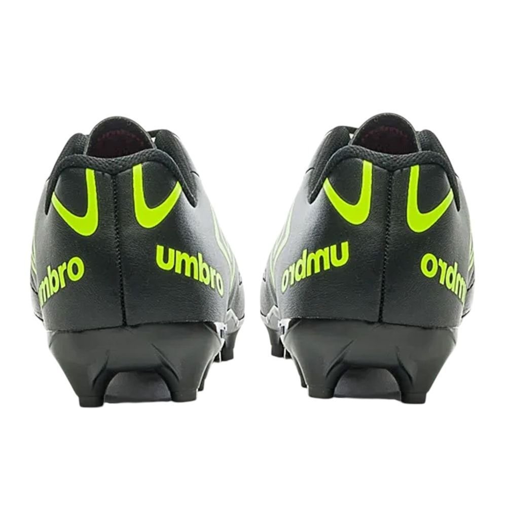 Chuteira Campo Umbro Class 2.2 Infantil Preto/Verde 4