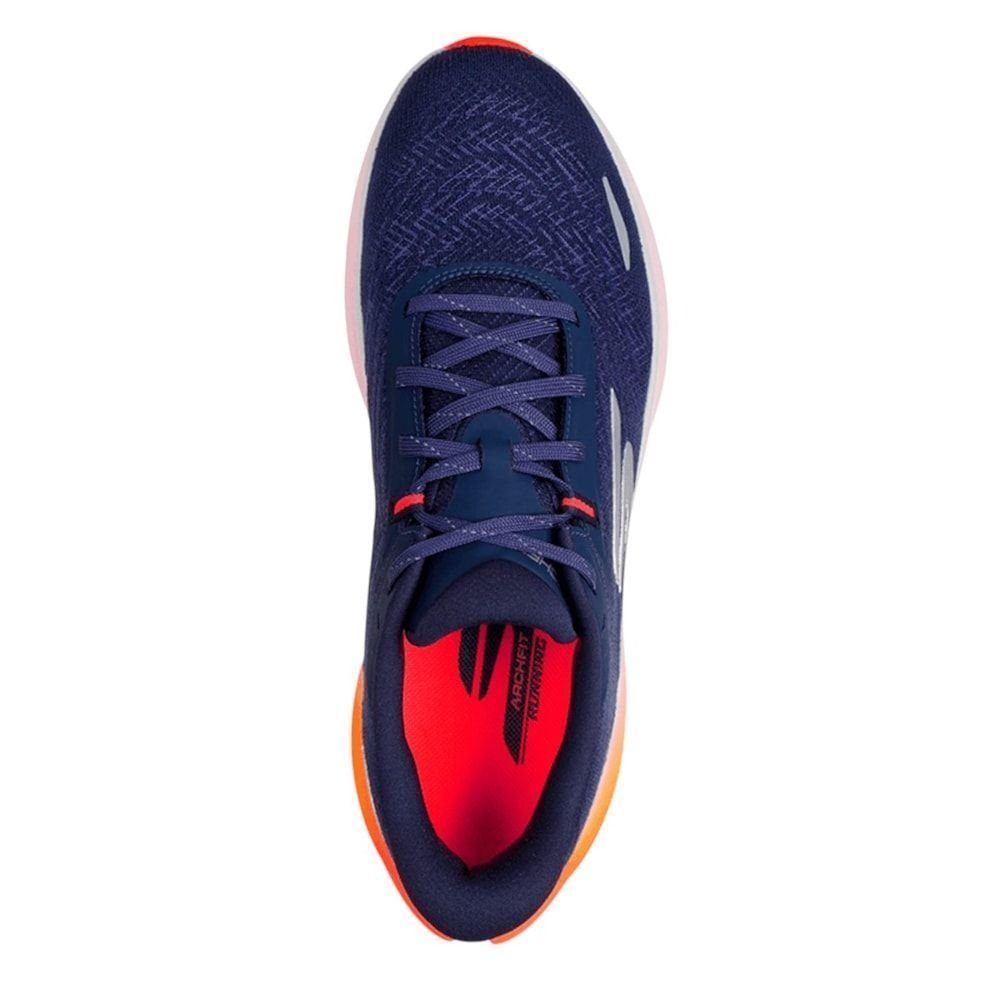 Tênis Skechers SKX Aero Spark Masculino Marinho/Laranja 4