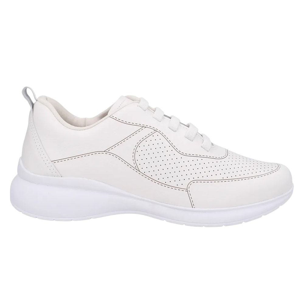 Tênis Usaflex Elástico Feminino Branco