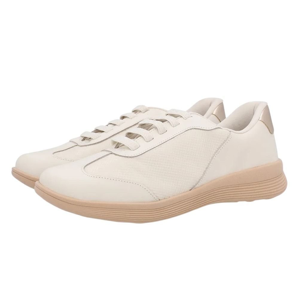 Tênis Usaflex Básico Feminino Bege 2