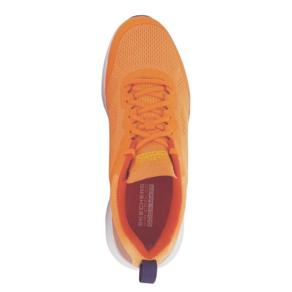 Tênis Skechers Go Run Elevate Masculino Laranja 4