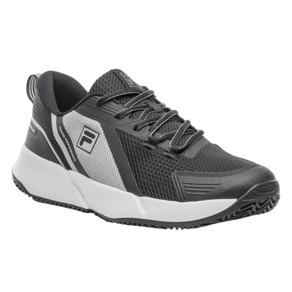 Tênis Fila Master Ace Masculino Preto/Cinza 3