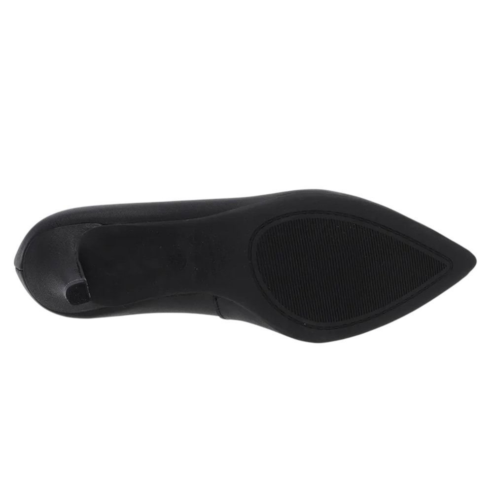 Scarpin Usaflex Salto Médio Feminino Preto 4