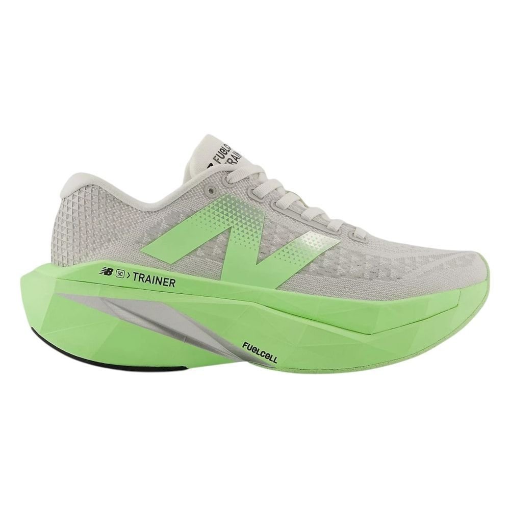 Tênis New Balance Fuelcell Supercomp Trainer V3 Feminino Branco/Verde 1