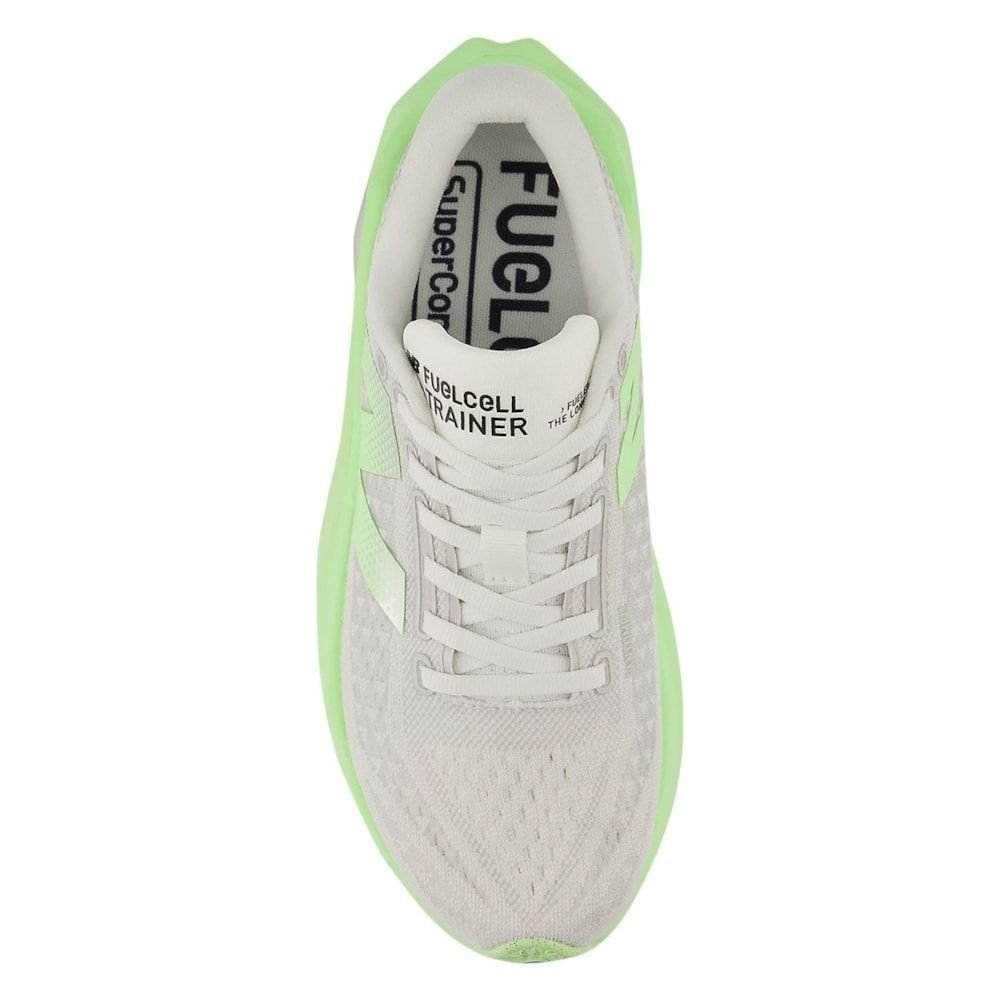 Tênis New Balance Fuelcell Supercomp Trainer V3 Feminino Branco/Verde 4